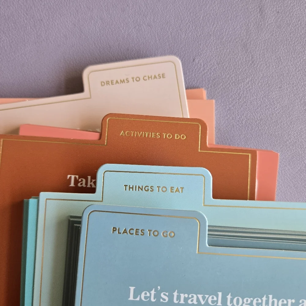 Eccolo Couples Bucket List‎ Card Deck